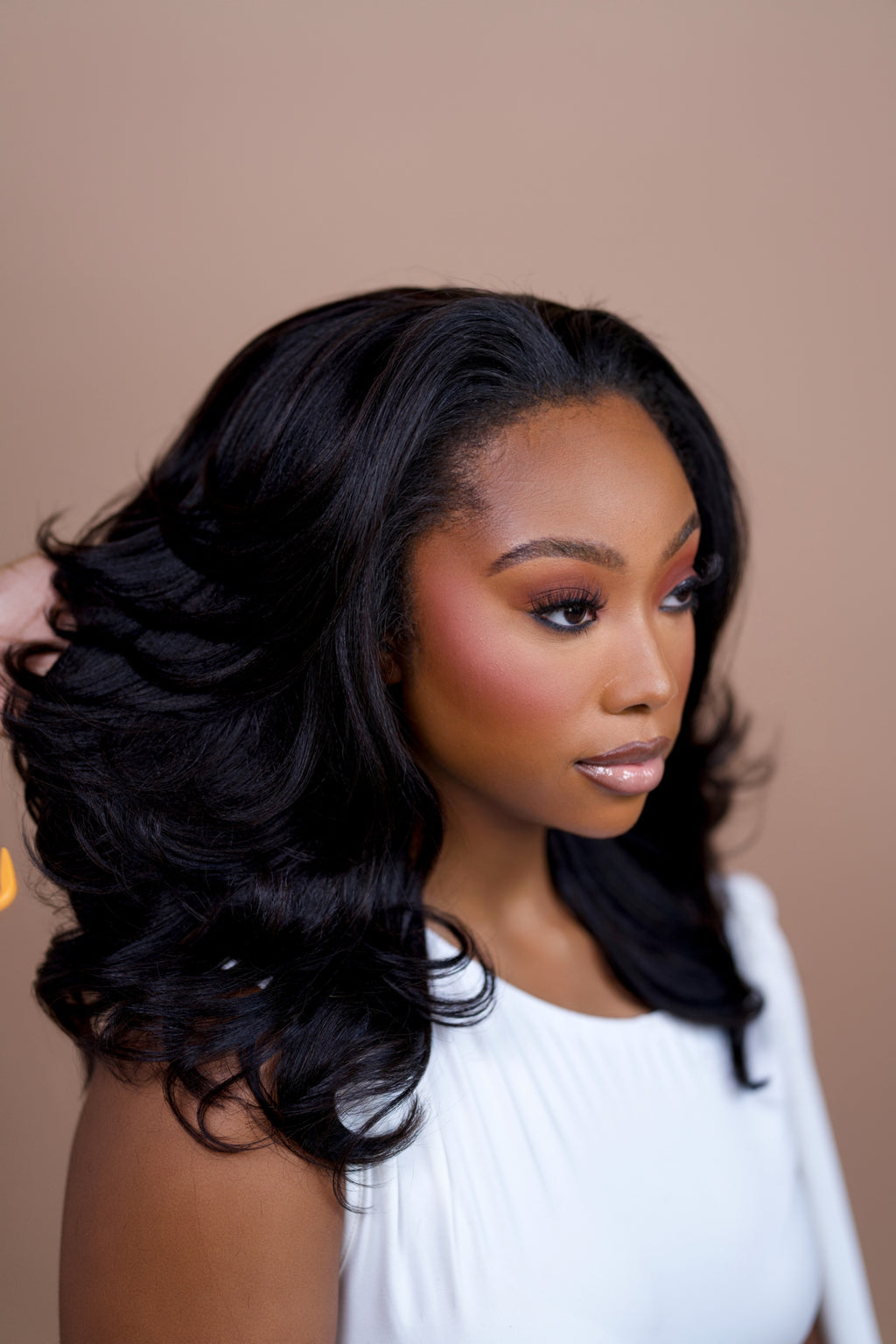 Light Yaki Layered Flip Over Wig (Pre Order)