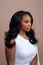 Kinky Straight Layered Flip Over Wig (Pre Order)